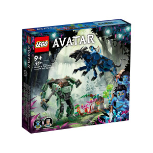 LEGO® Avatar Neytiri och Thanator mot AMP Suit Quaritch 75571