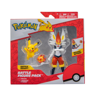 Pokemon Battle Figure Pack Pikachu & Cinderace