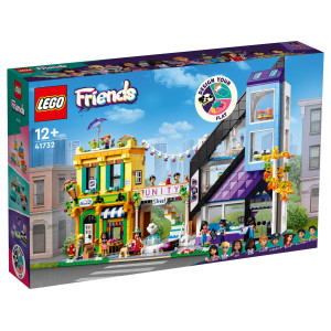 LEGO® Friends Blomsteraffär och designbutik i stan 41732