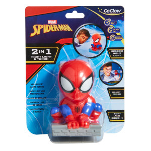 Spiderman GoGlow Nattlampa och ficklampa 2 i 1