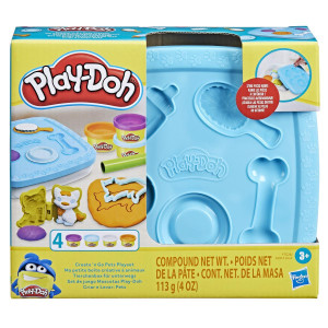 Play-Doh Create n Go Pets Lekset Blå