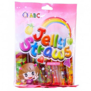 ABC Jelly Straws Candy Sticks
