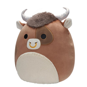 Squishmallows 30 cm Shep the Brown spotted Bull