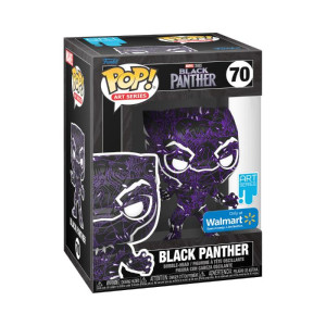 Funko! POP Art Series Marvel Special Edition Black Panther i box 70