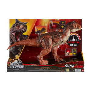 Jurassic World Epic Attack Battle Chompin Carnotaurus