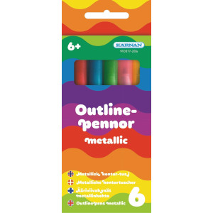 Outlinepennor Metallic