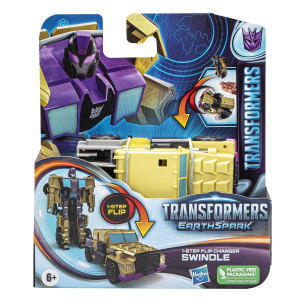 Transformers EarthSpark 1-Step Flip Changer Swindle
