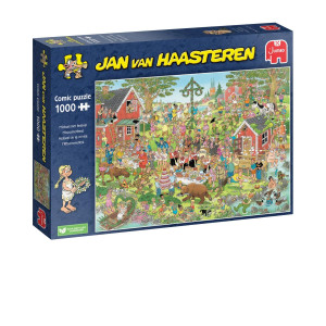 Jan Van Haasteren Midsummer festival Svensk version Pussel 1000 bitar