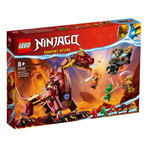LEGO® Ninjago Heatwaves omvandlingsbara lavadrake 71793