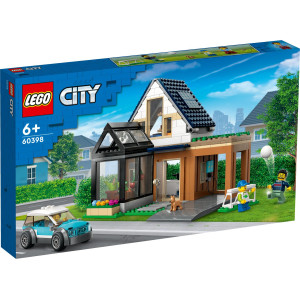 LEGO® City Familjevilla och elbil 60398