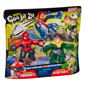 Goo Jit Zu Marvel 2-pack Ultimate Spiderman vs Doctor Octopus