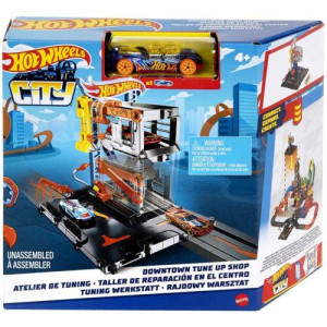 Hot Wheels City Downtown Tune up Shop