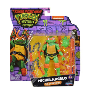 Turtles Mutant Mayhem Figur Michaelangelo