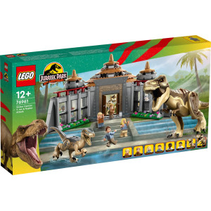 LEGO® Jurassic Park Besökscenter: T. rex & raptorattack 76961
