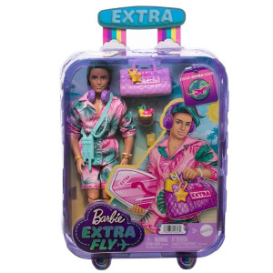 Barbie Extra Fly Docka Ken Beach HNP86