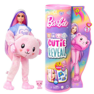 Barbie Cutie Reveal Barbie Cozy Tee Teddy
