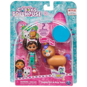 Gabby's Dollhouse Gabby Girl & Kico the Kittycorn