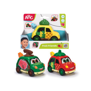 ABC Fruit Friends Bil med speldosa 1+
