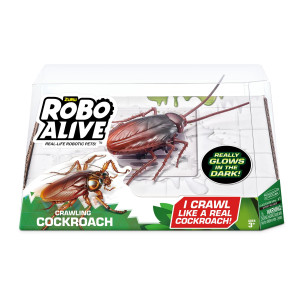 Robo Alive Crawling Cockroach Glow in the dark