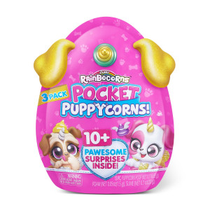 Rainbocorns Pocket Puppycorn 3-pack