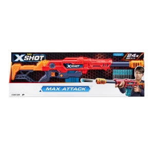 X-Shot Max Attack med 24 darts