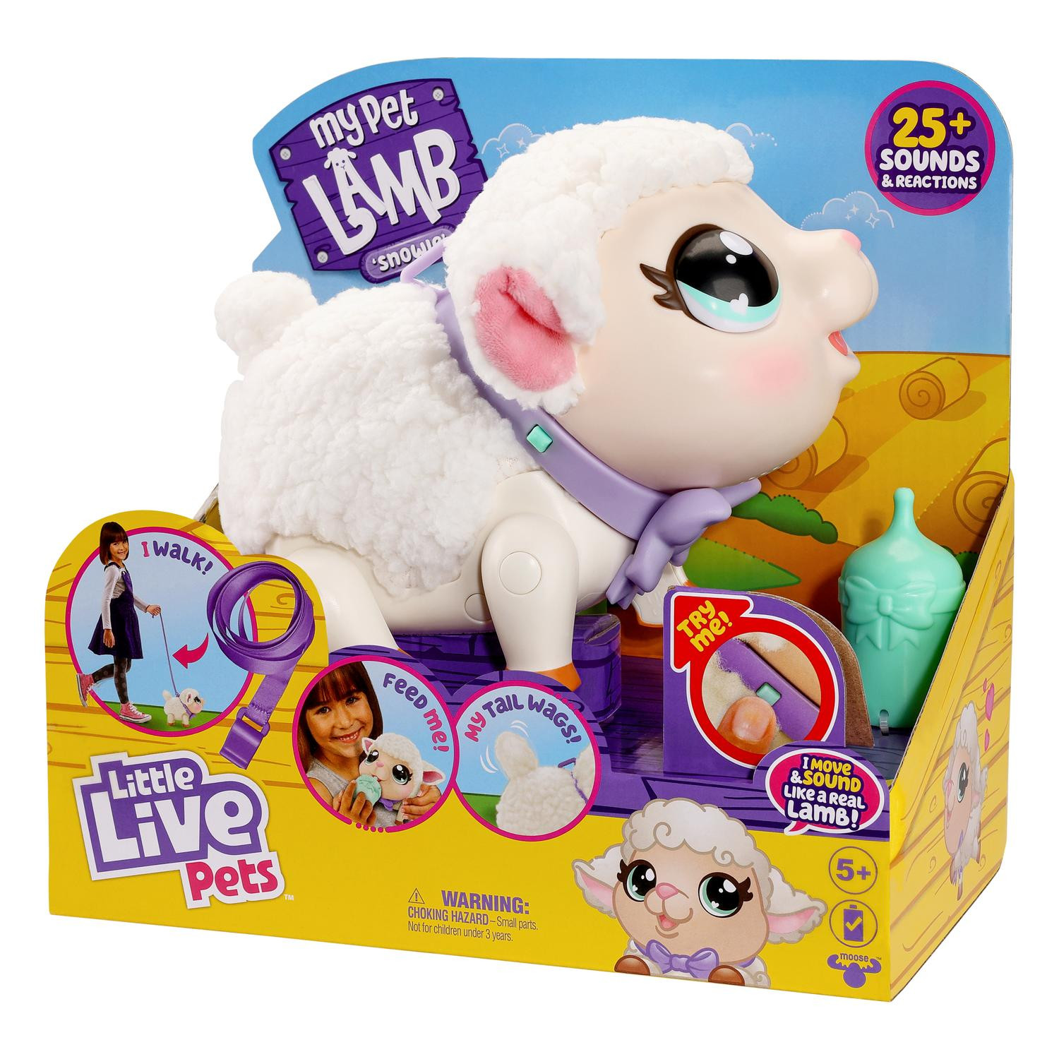 Läs mer om Little Live Pets My Pet Lamb Snowie