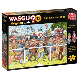 Wasgij Original 15 Run like the Wind! Pussel 1000 bitar
