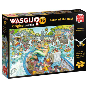 Wasgij Original 16 Catch of the Day! Pussel 1000 bitar