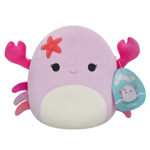 Squishmallows 19cm Cailey the Pink Crab