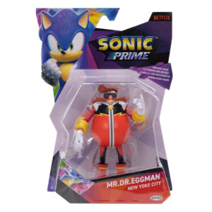 Sonic Prime Figur 5” Mr .Dr. Eggman New Yoke City