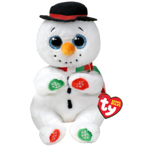 TY Beanie Bellies Christmas Weatherby Snowman