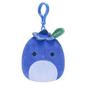 Squishmallows 9cm Clip On Bluby the Blueberry