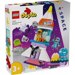 LEGO® DUPLO 3in1 Äventyr med rymdfärja 10422