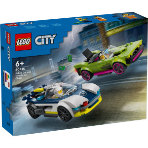 LEGO® City Jakt med polisbil och muskelbil 60415