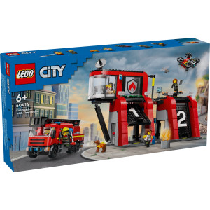 LEGO® City Brandstation med brandbil 60414