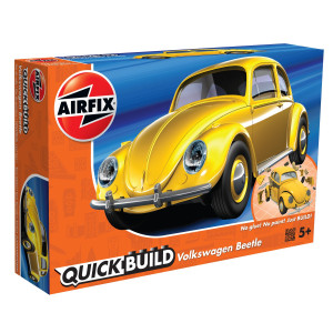 Airfix Quickbuild Volkswagen Beetle Yellow Modellbyggsats