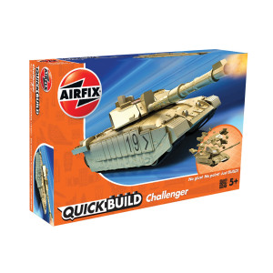 Airfix Quickbuild Challenger Tank Desert Modellbyggsats