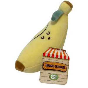 Real Soft Huggie Greenies Mjukdjur Banan