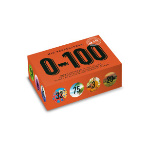 MIG Frågespel 0-100 Orange