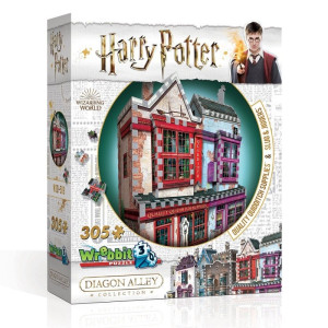 Harry Potter 3D Pussel Quality Quidditch Supplies & Slug&Jiggers 305 bitar