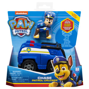 Paw Patrol Figur med fordon Chase