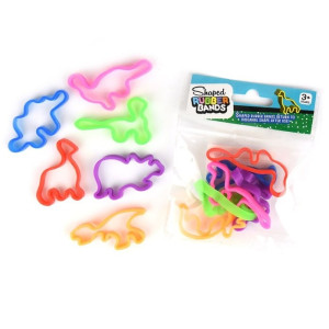 Shaped Rubber Bands Dinosaurier