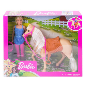 Barbie Docka med häst