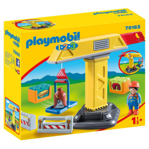 Playmobil® 1.2.3 Byggkran 70165