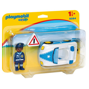 Playmobil® 1.2.3 Polisbil 9384