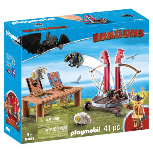 Playmobil® Dragons Gape Rapkäft med fårsele 9461