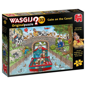Wasgij Original 33 Calm on the Canal 1000 bitar 19173