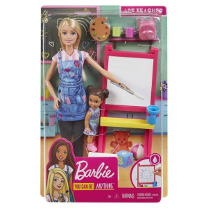 Barbie Career Lekset Konstlärare GJM29