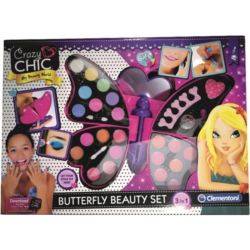 Clementoni Crazy Chic Butterfly Beautyset 