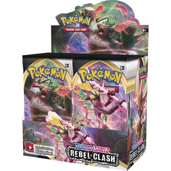 Pokemon 3 Card Booster Packs 14 Sword and Shield 1 Rebel Clash for sale online 